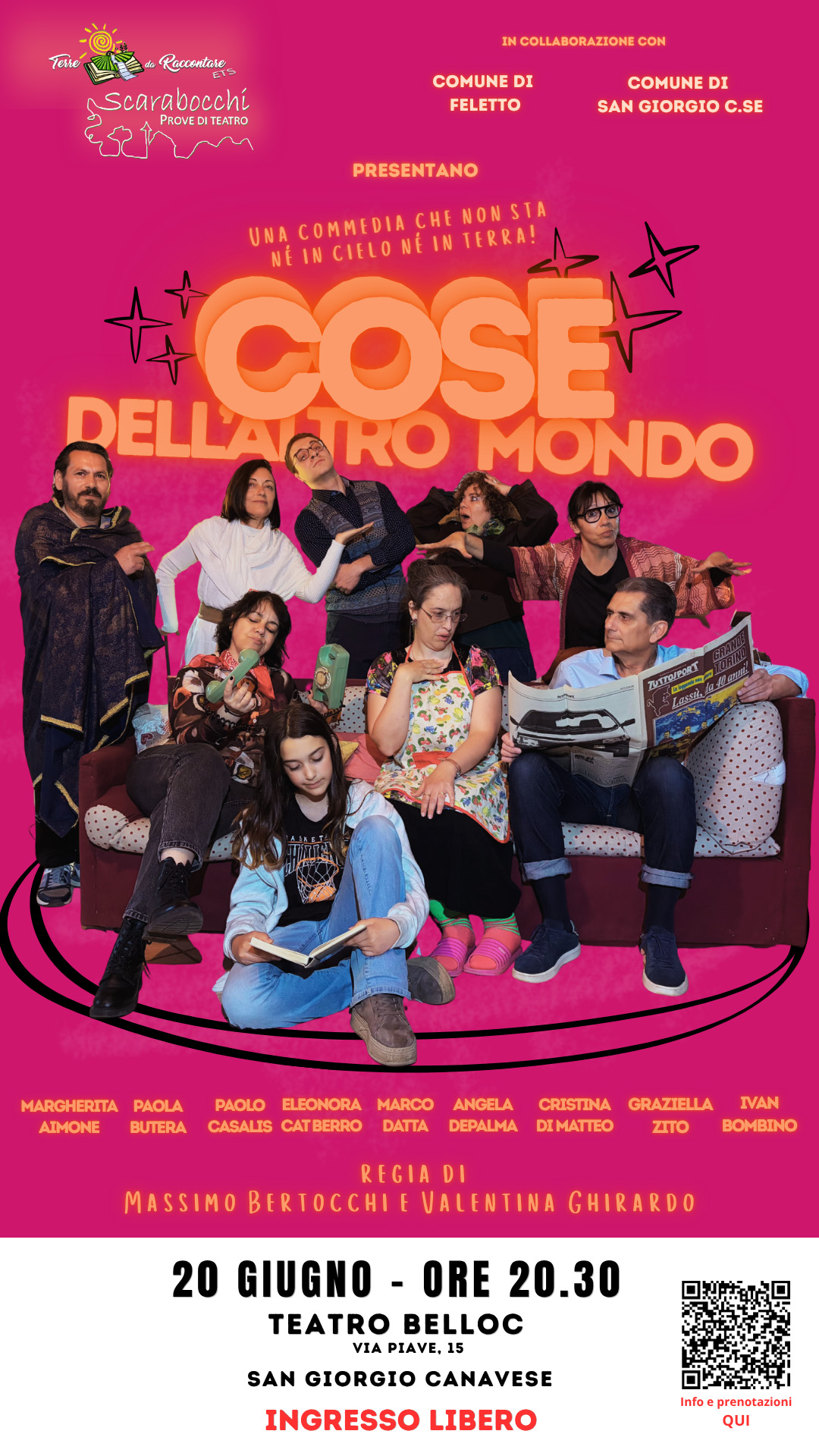 Anteprima manifesto COSE DELL'ALTRO MONDO -  SAN GIORGIO C.SE 20/06/2026